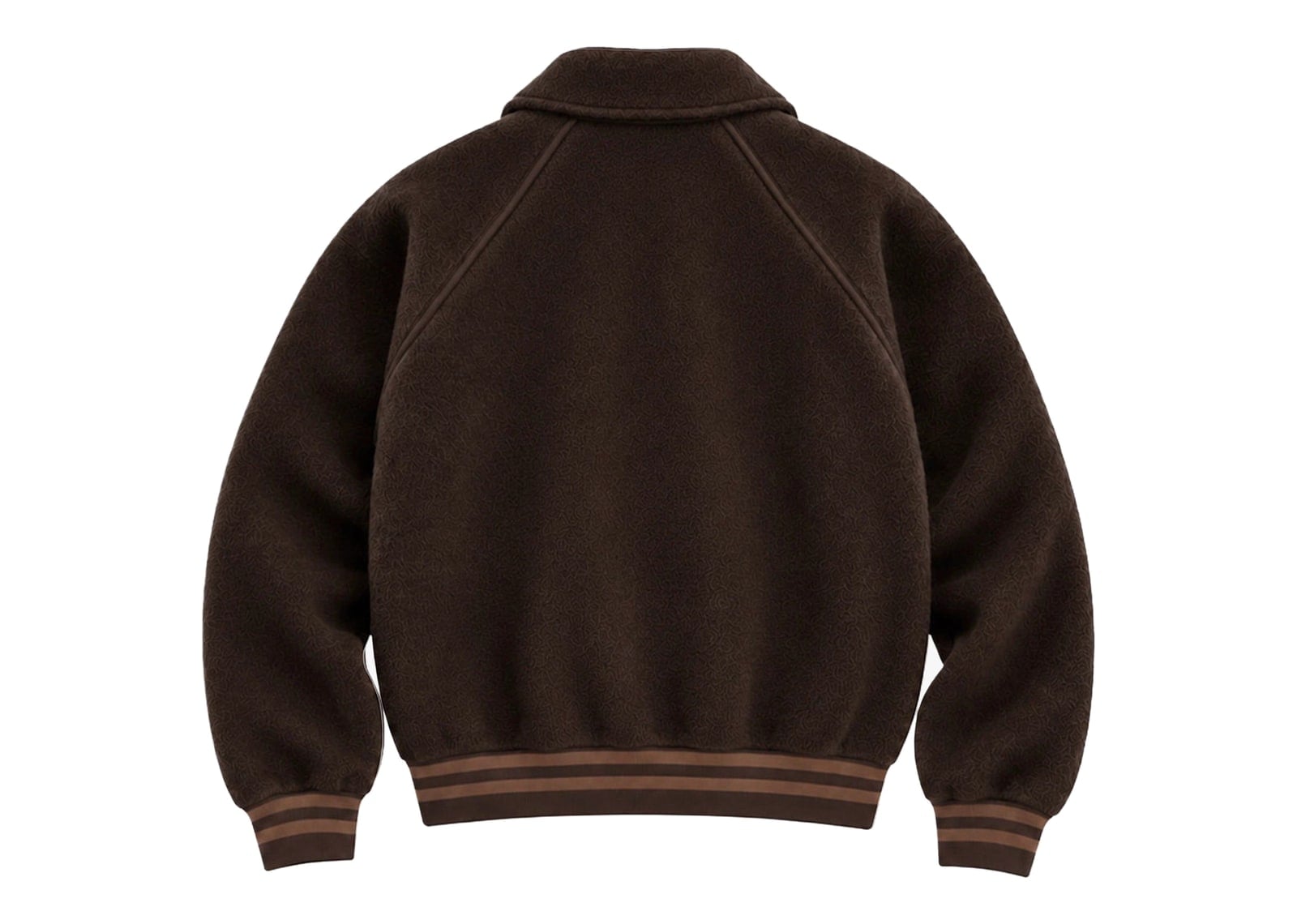 Nude Project Teddy Quarter-Zip Brown - görsel 15