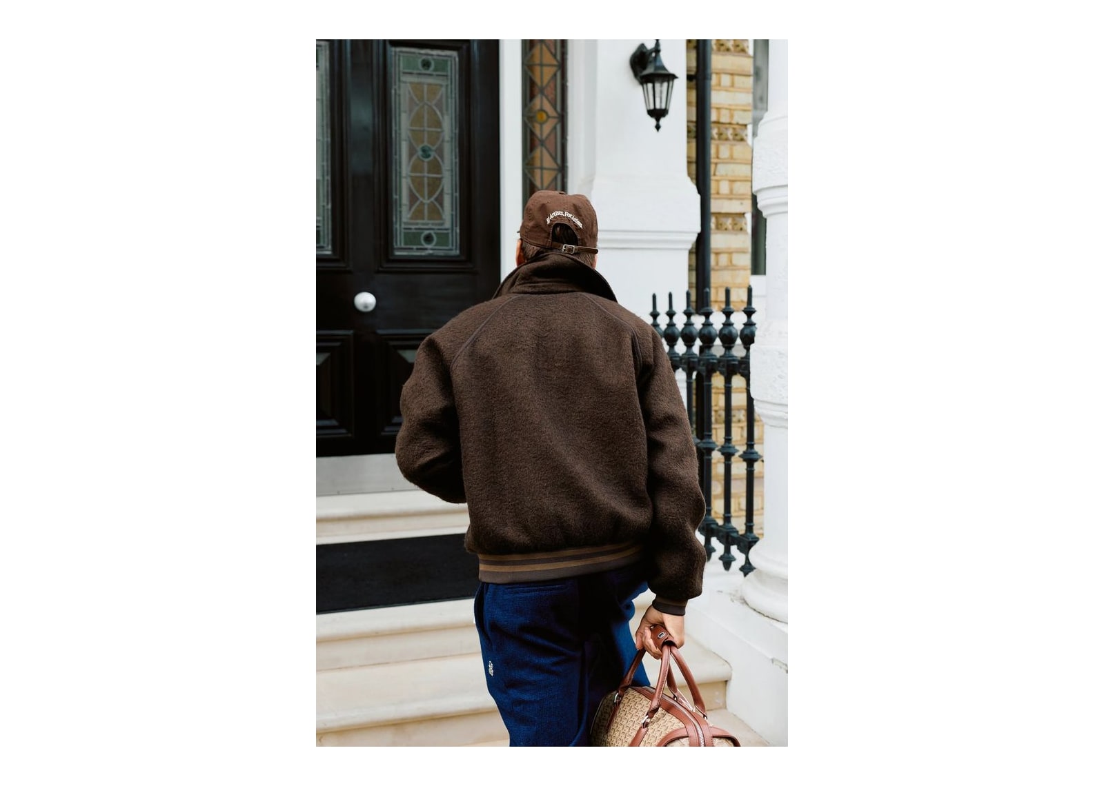 Nude Project Teddy Quarter-Zip Brown - görsel 3