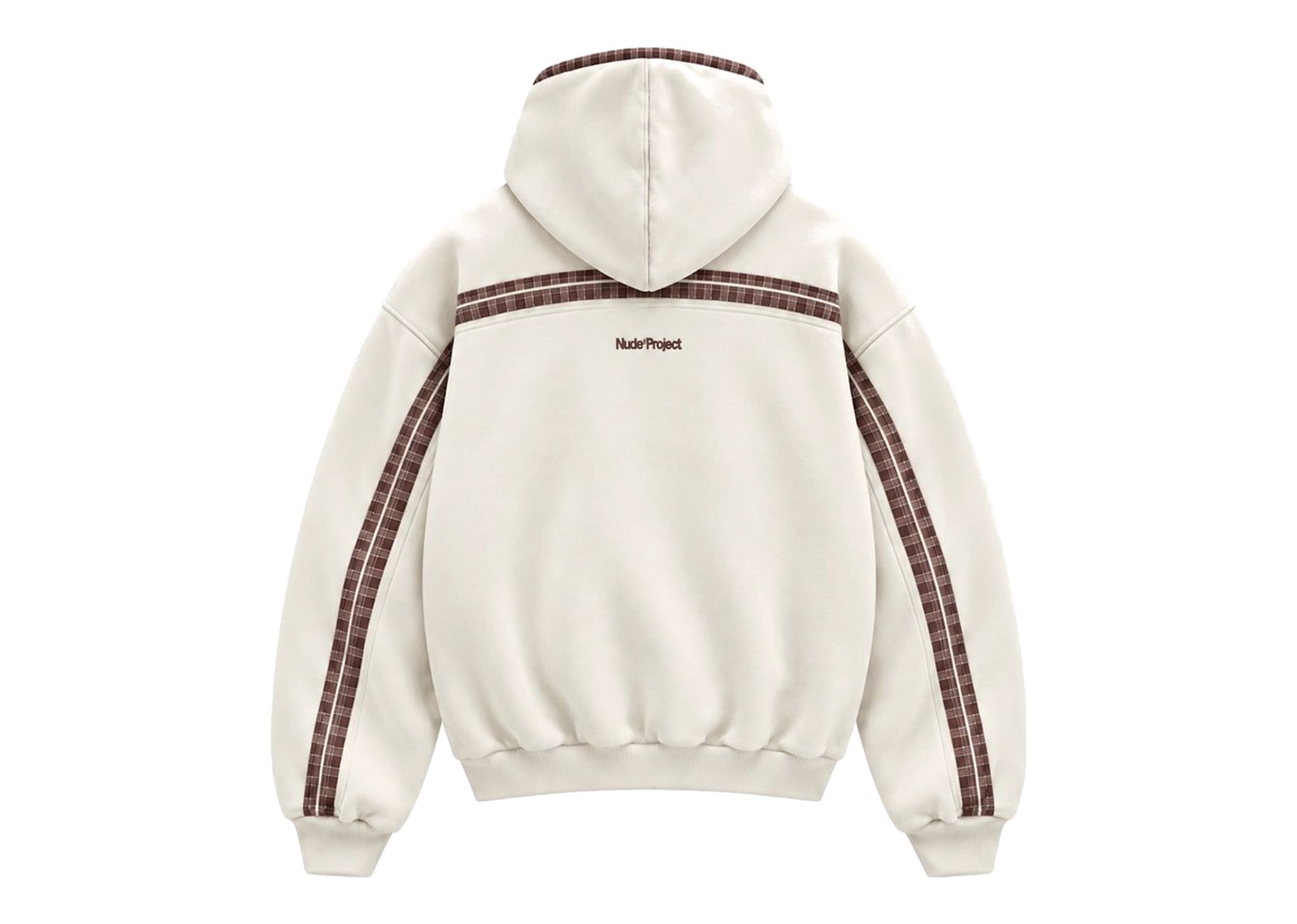 Nude Project The 404 Zip-Up Hoodie Ivory