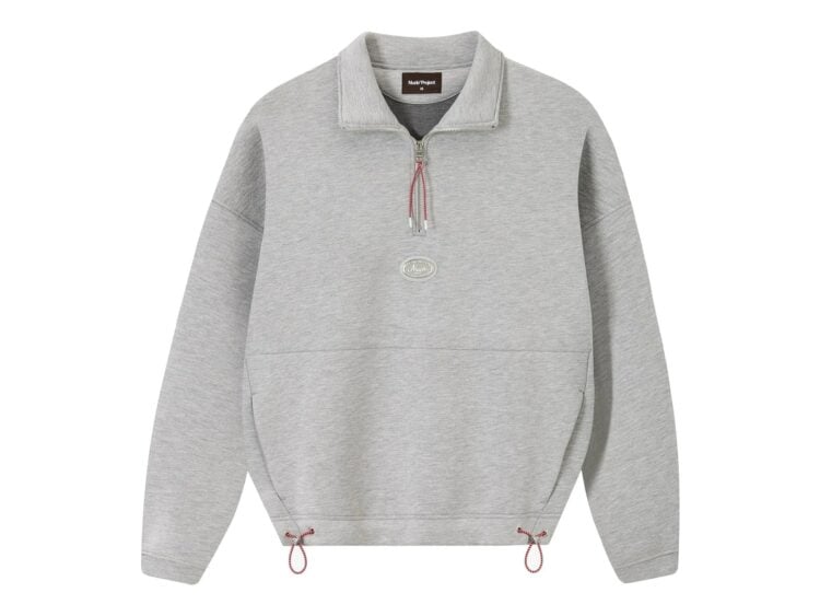 Nude Project The Bonus Quarter-Zip Grey