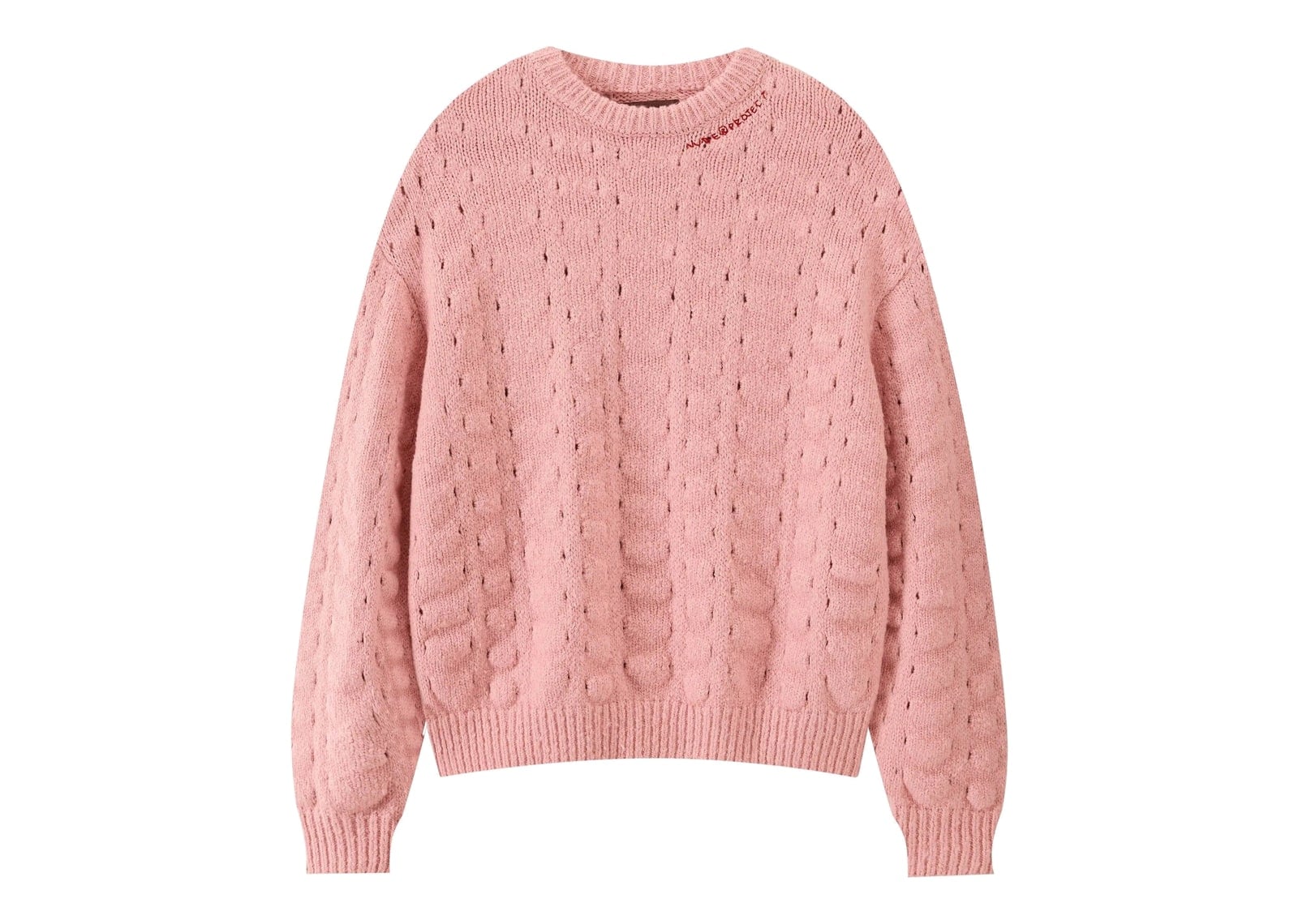 Nude Project The Burnout Knit Sweater Pink