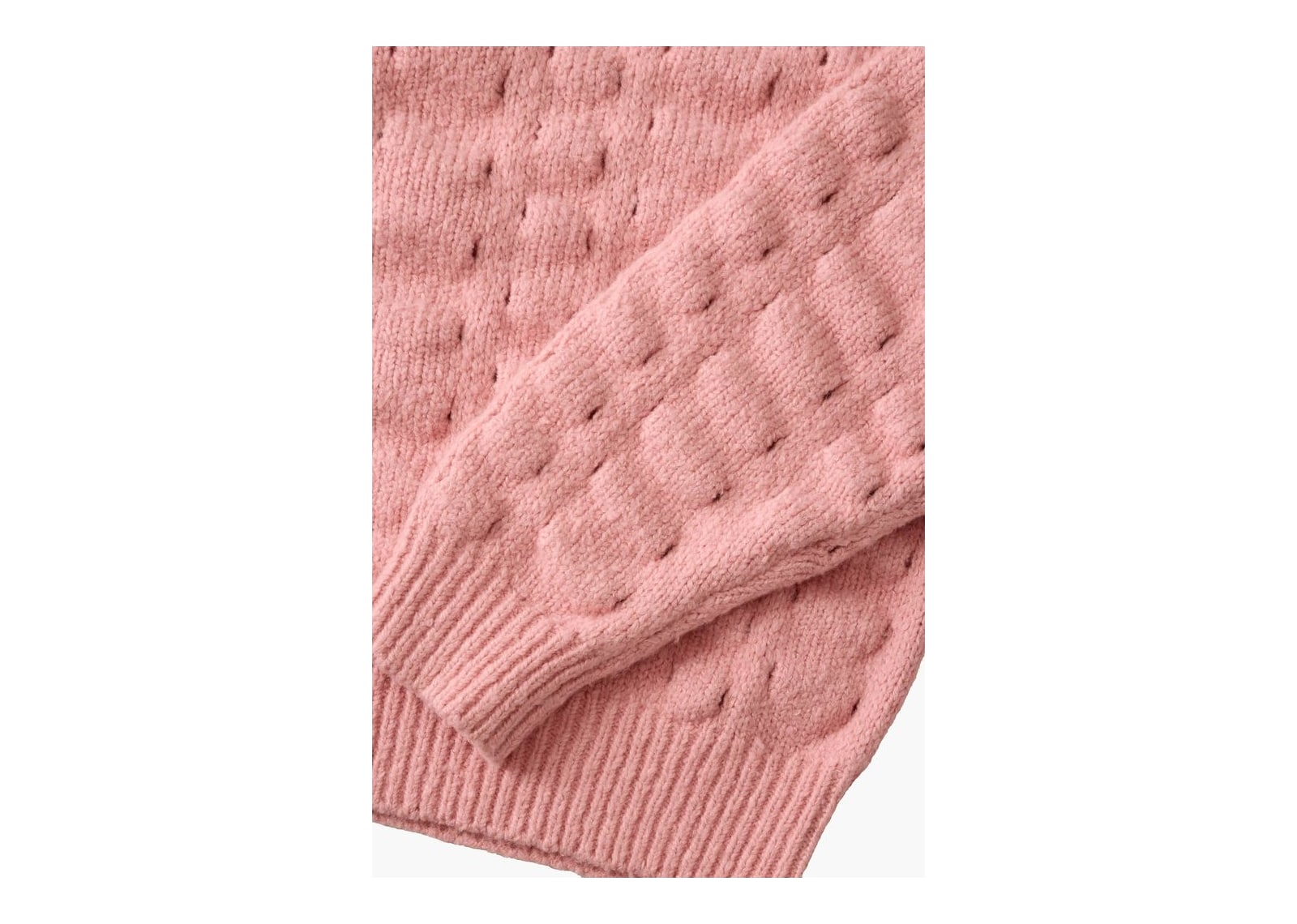 Nude Project The Burnout Knit Sweater Pink - görsel 15