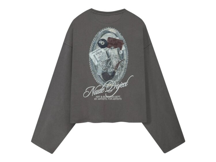 Nude Project The Conference Long-Sleeve Tee Ash