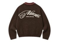 Nude Project The Consultant Quarter-Zip Knit Brown