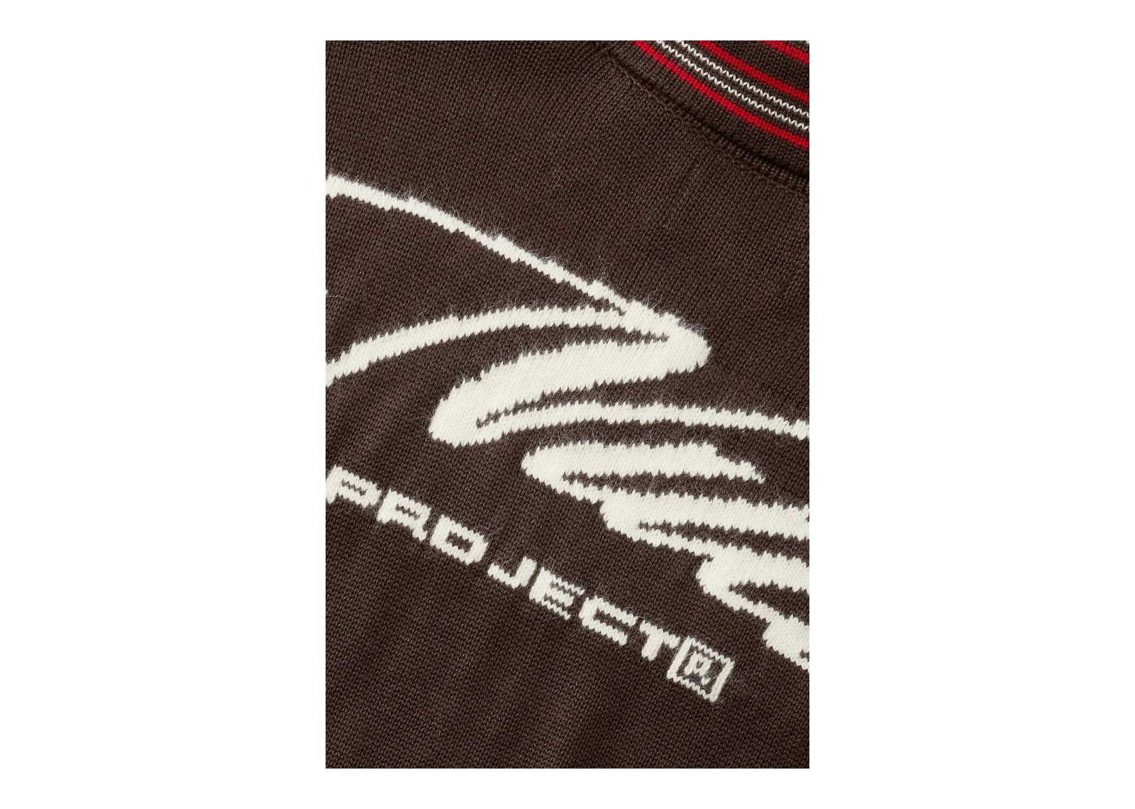 Nude Project The Consultant Quarter-Zip Knit Brown - görsel 12