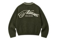 Nude Project The Consultant Quarter-Zip Knit Green
