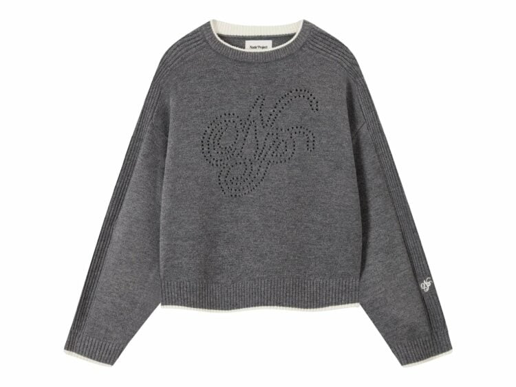 Nude Project The Employee of the Month Knit Sweater Ash