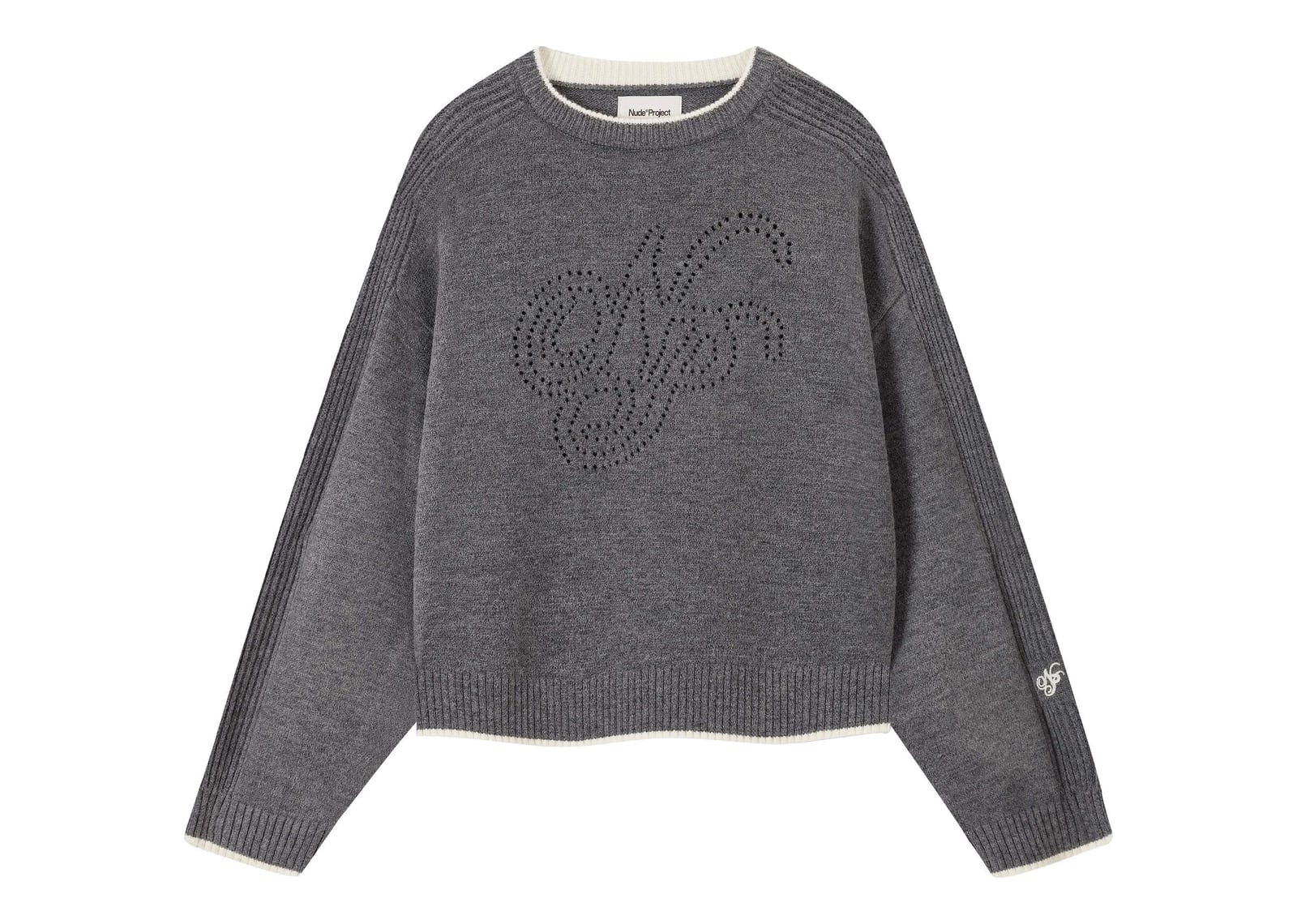 Nude Project The Employee of the Month Knit Sweater Ash