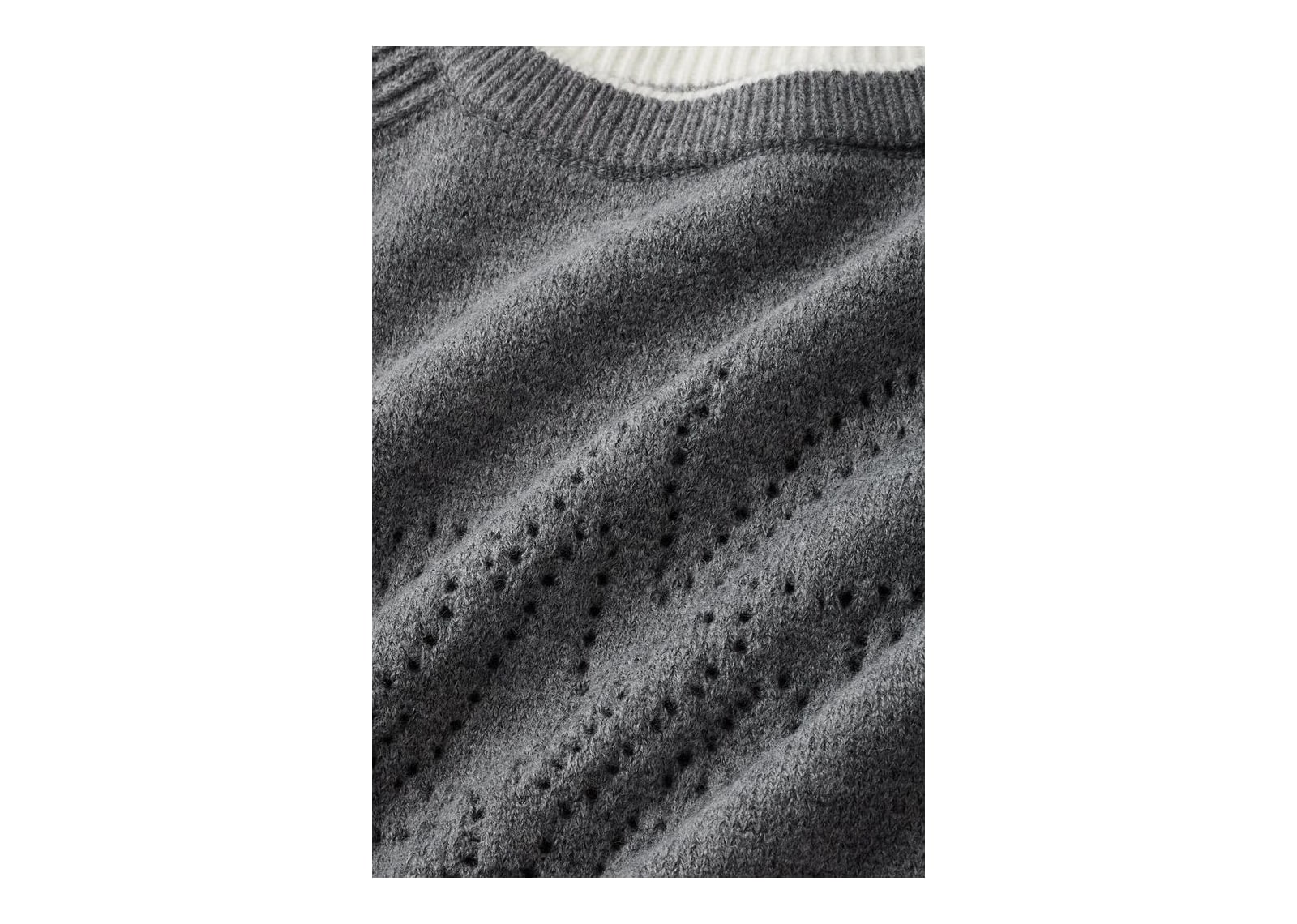 Nude Project The Employee of the Month Knit Sweater Ash - görsel 13