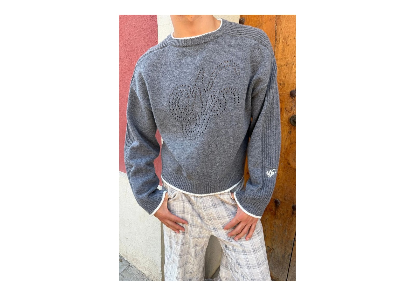 Nude Project The Employee of the Month Knit Sweater Ash - görsel 3