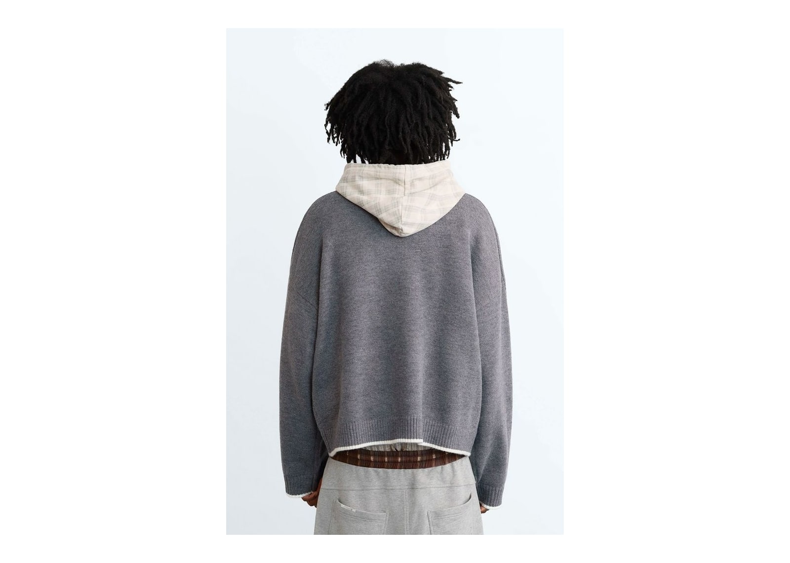 Nude Project The Employee of the Month Knit Sweater Ash - görsel 4