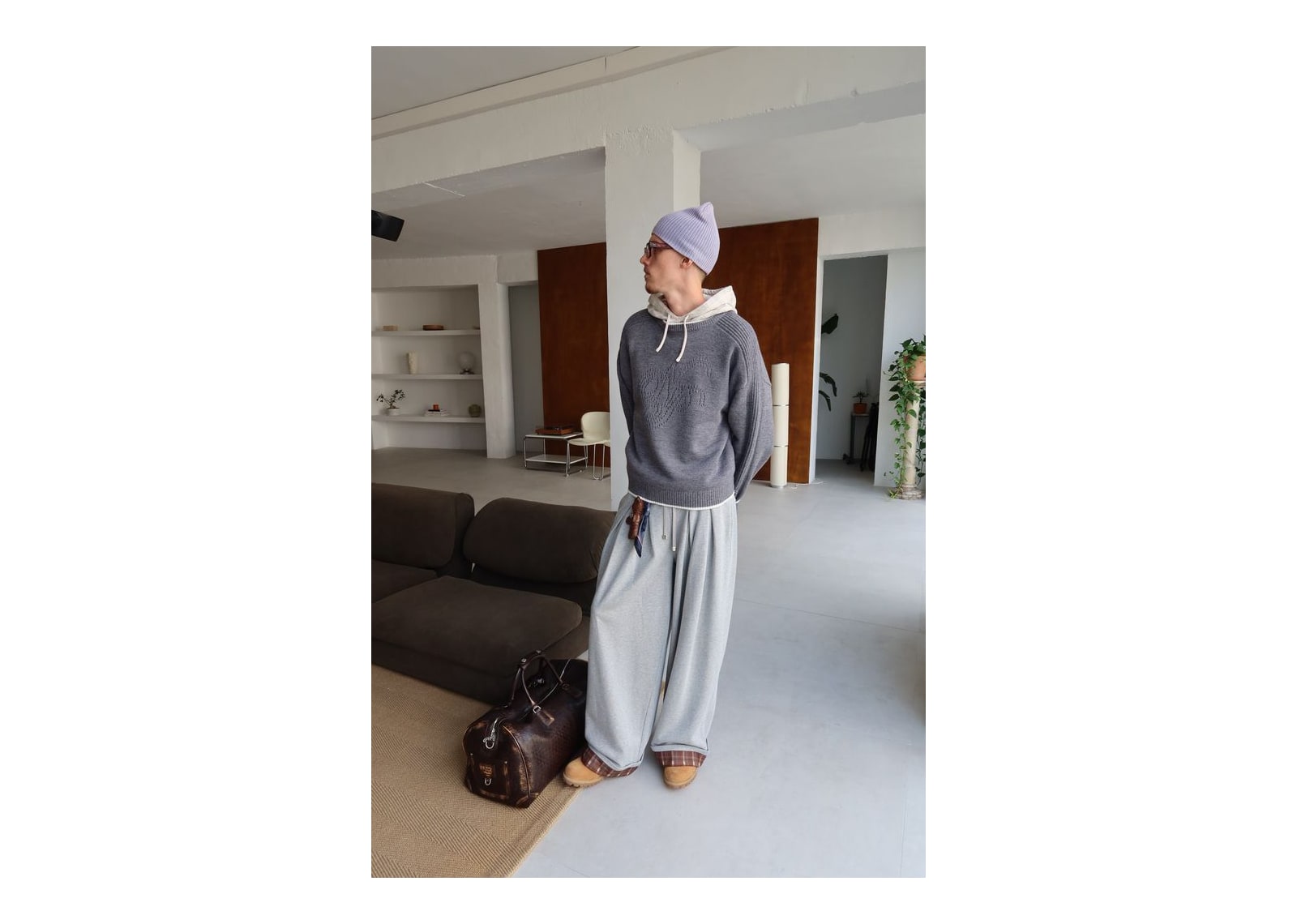Nude Project The Employee of the Month Knit Sweater Ash - görsel 9