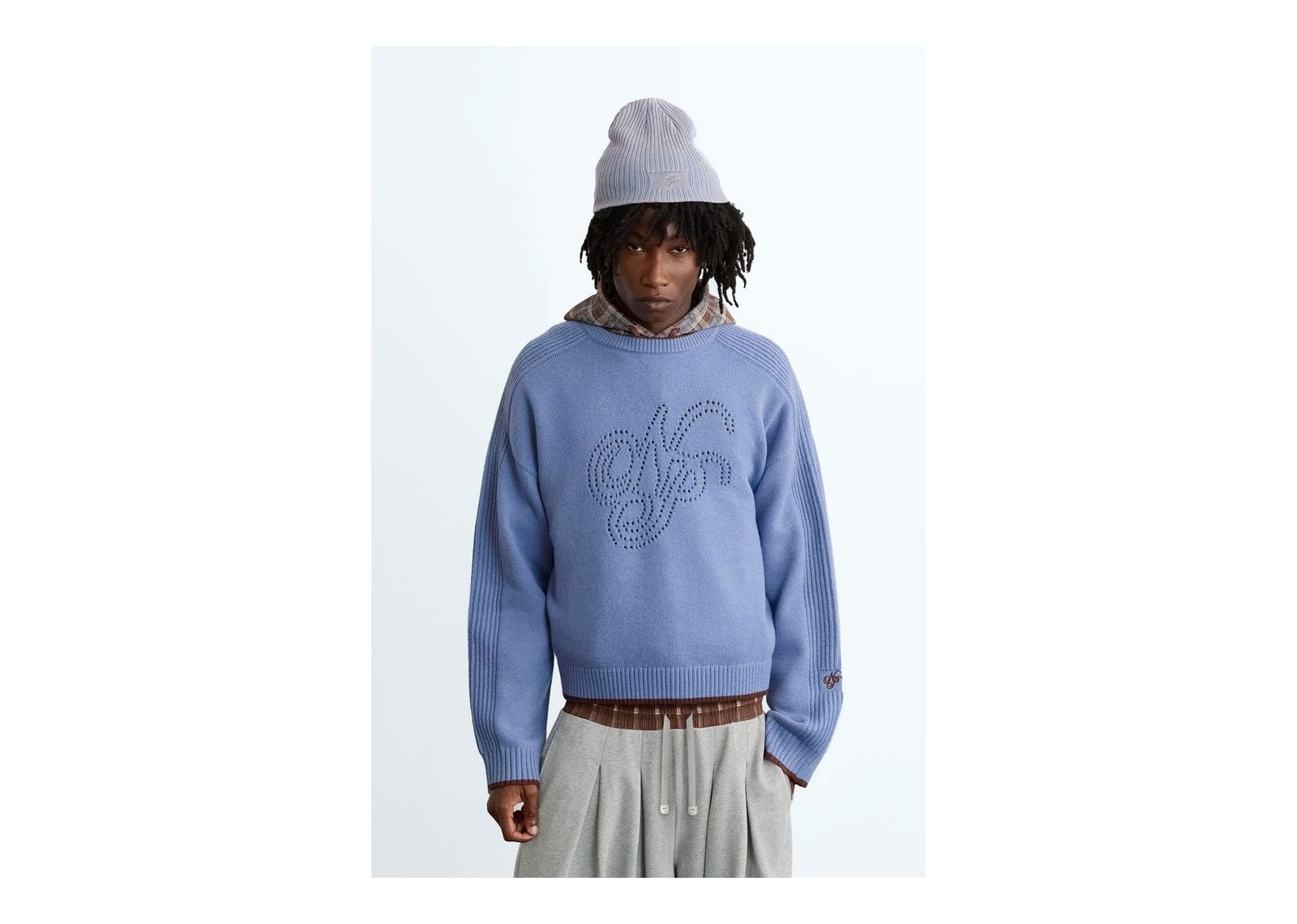 Nude Project The Employee of the Month Knit Sweater Blue - görsel 10