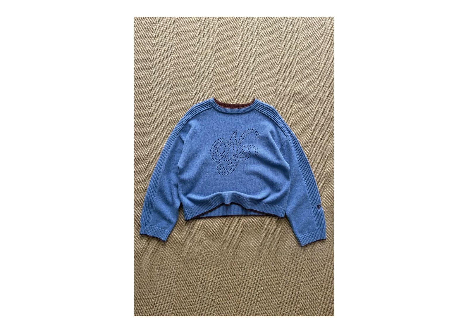 Nude Project The Employee of the Month Knit Sweater Blue - görsel 11