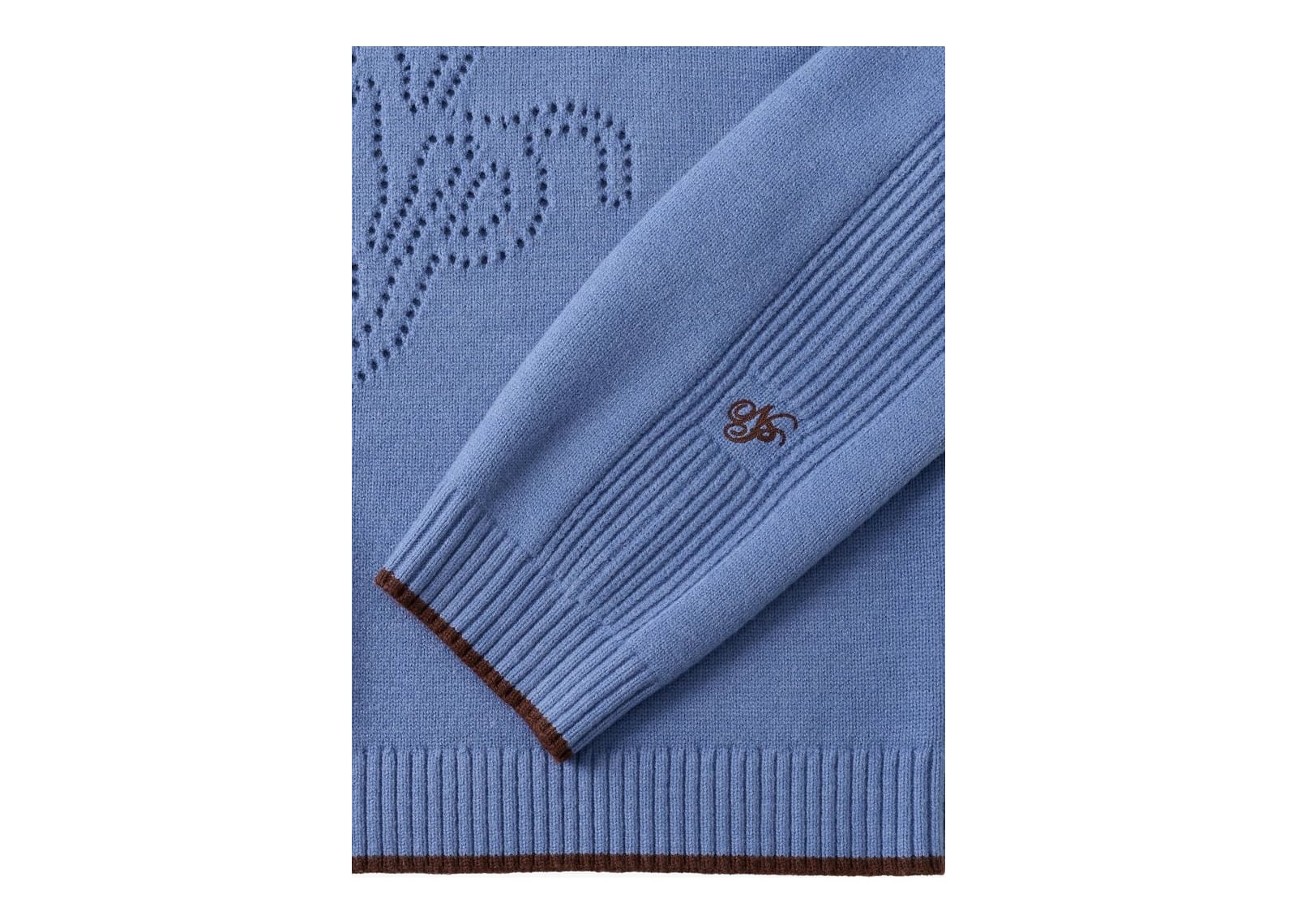 Nude Project The Employee of the Month Knit Sweater Blue - görsel 14