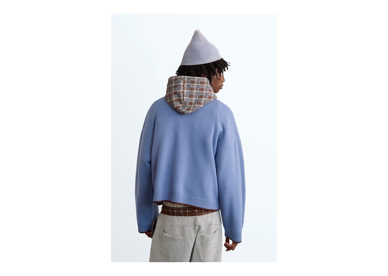 Nude Project The Employee of the Month Knit Sweater Blue - görsel 3