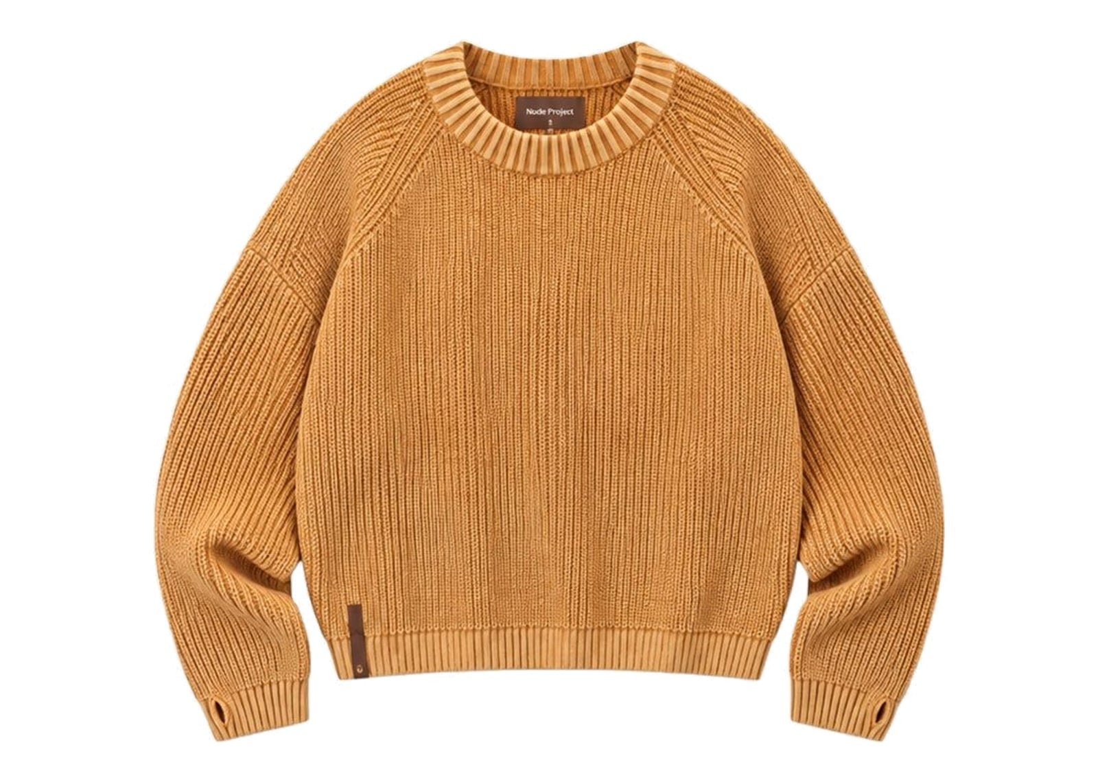 Nude Project The Promotion Knit Sweater Dark Orange