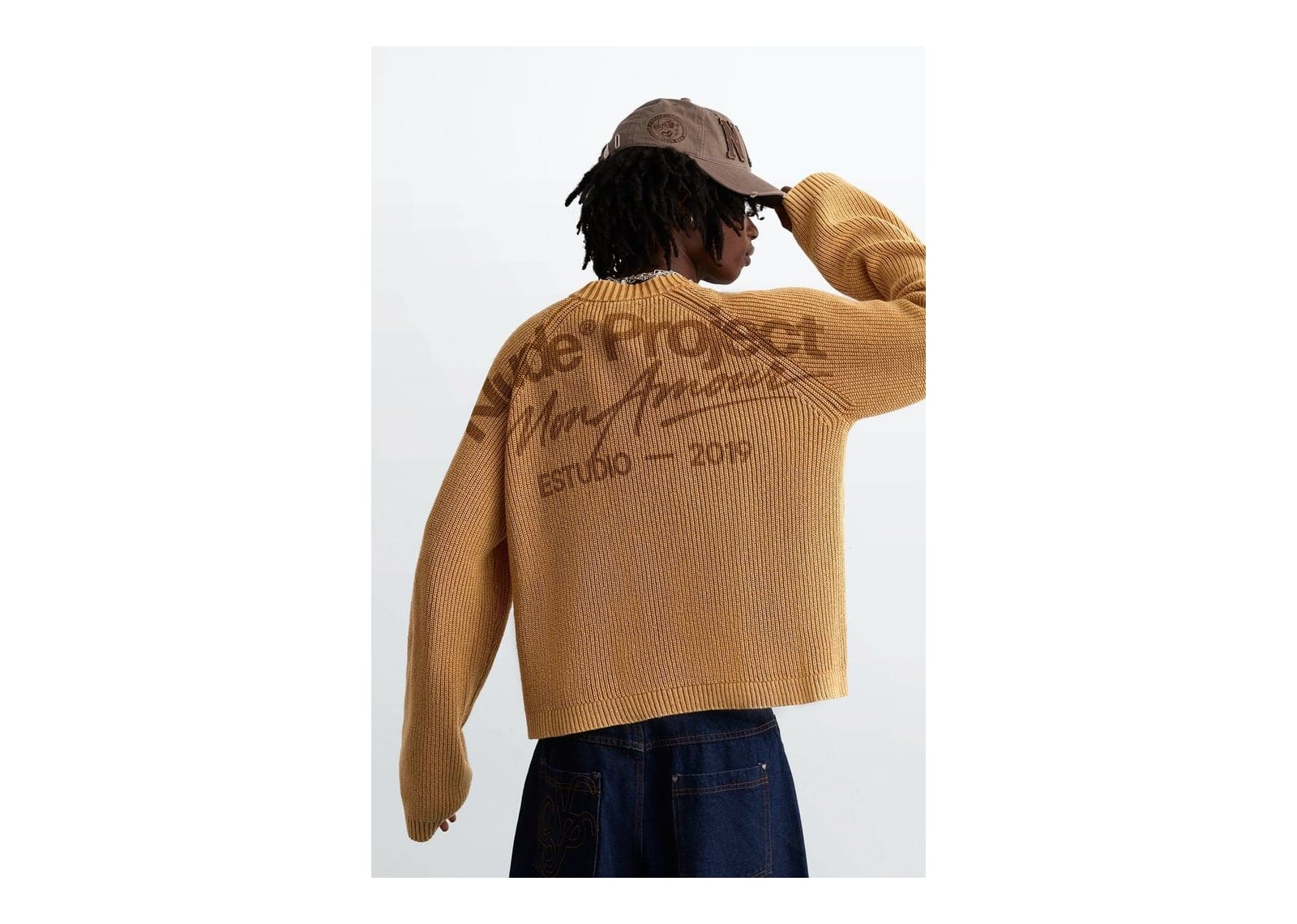 Nude Project The Promotion Knit Sweater Dark Orange - görsel 2