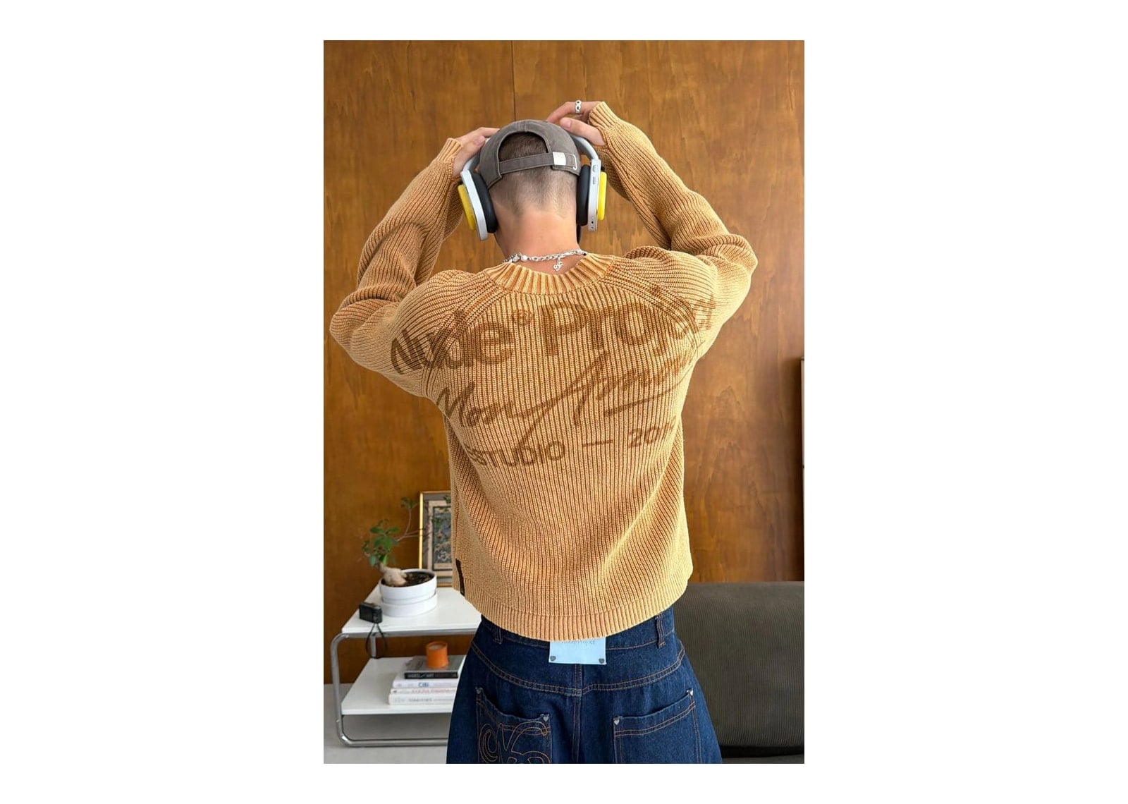 Nude Project The Promotion Knit Sweater Dark Orange - görsel 4