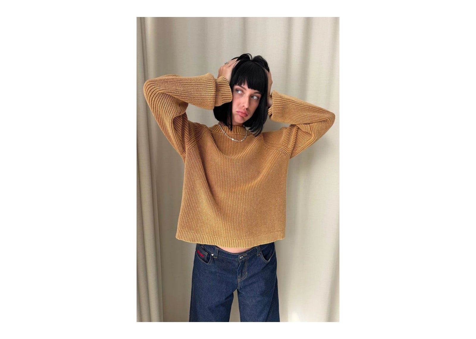 Nude Project The Promotion Knit Sweater Dark Orange - görsel 6