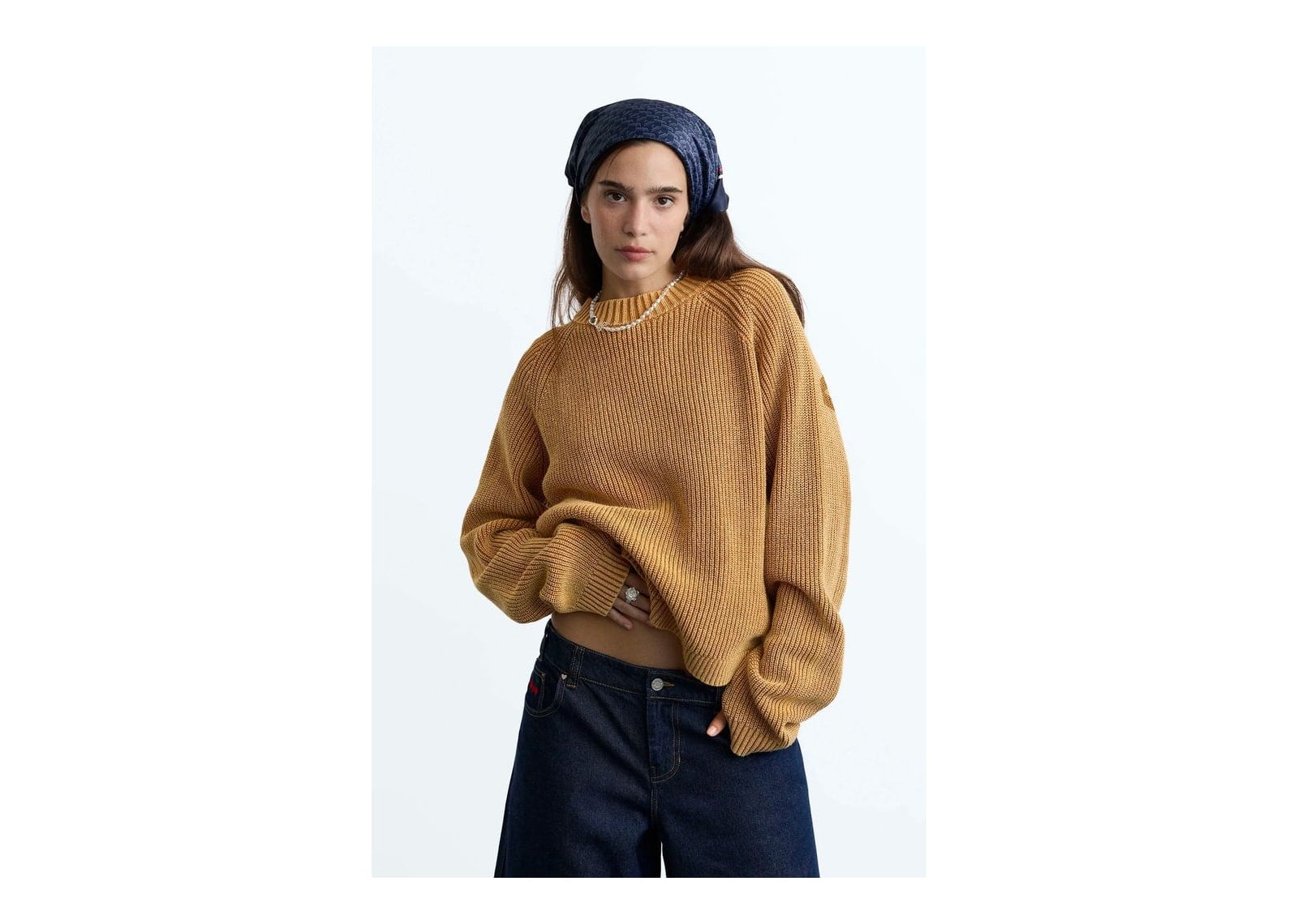 Nude Project The Promotion Knit Sweater Dark Orange - görsel 7