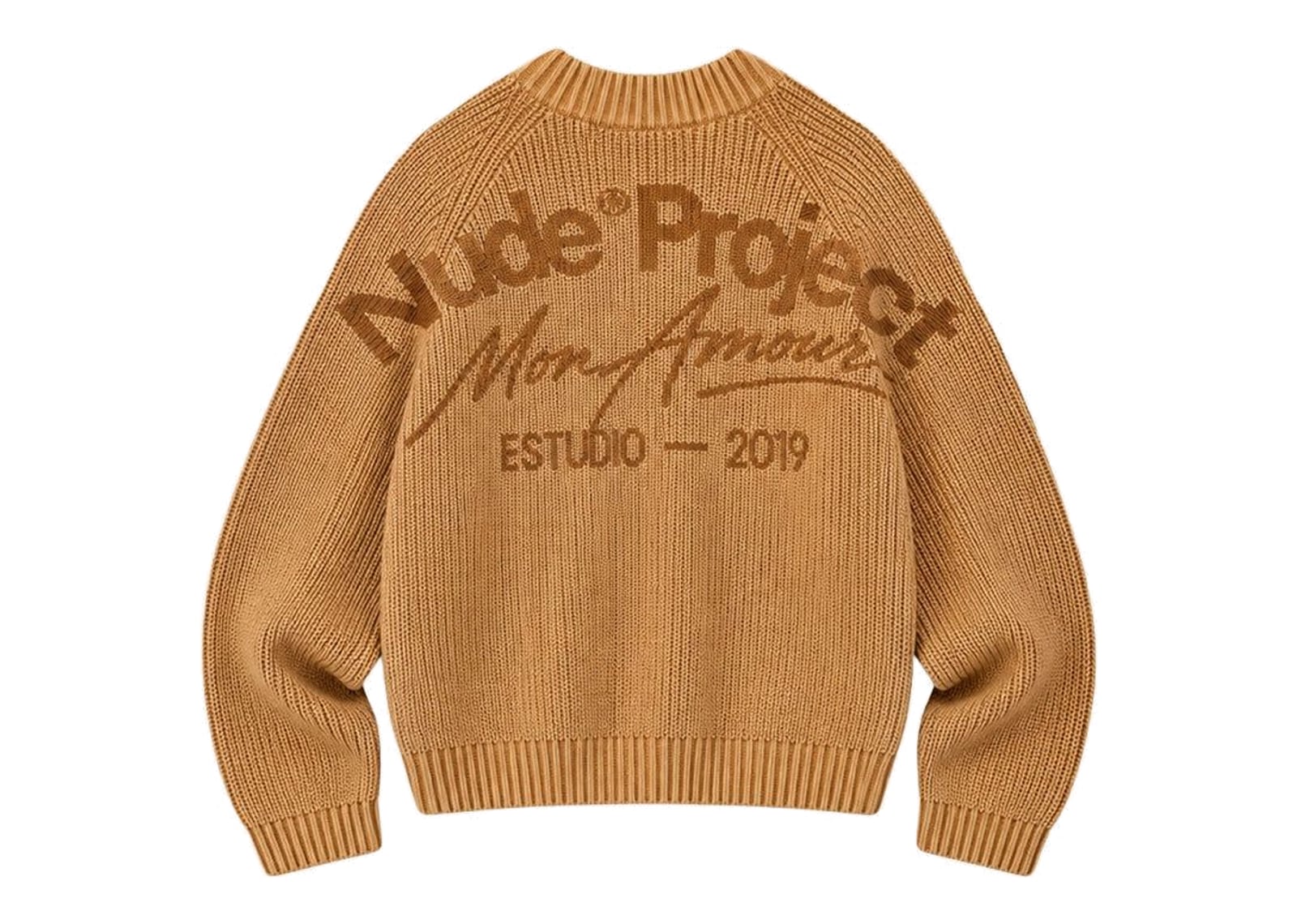 Nude Project The Promotion Knit Sweater Dark Orange - görsel 8