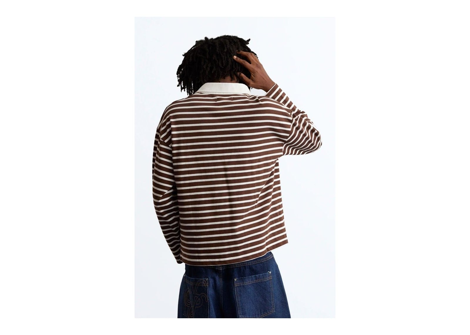 Nude Project The Side Hustle Polo Brown - görsel 12