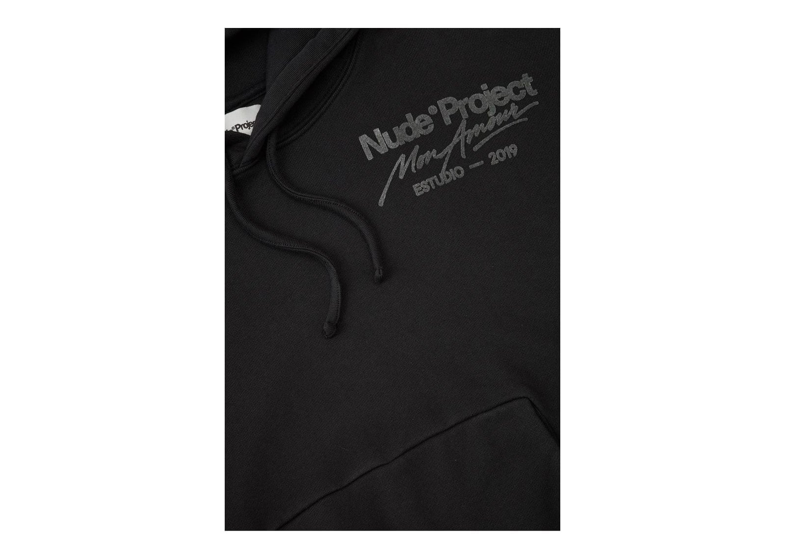 Nude Project Vortex Hoodie Ash - görsel 8