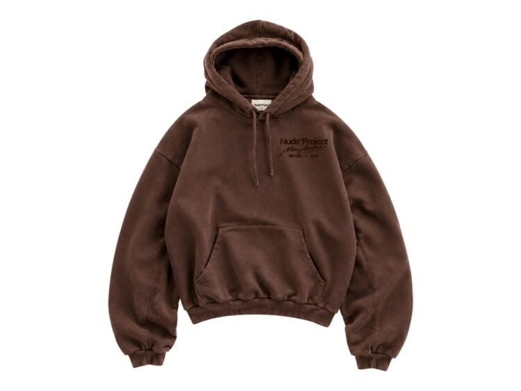 Nude Project Vortex Hoodie Brown