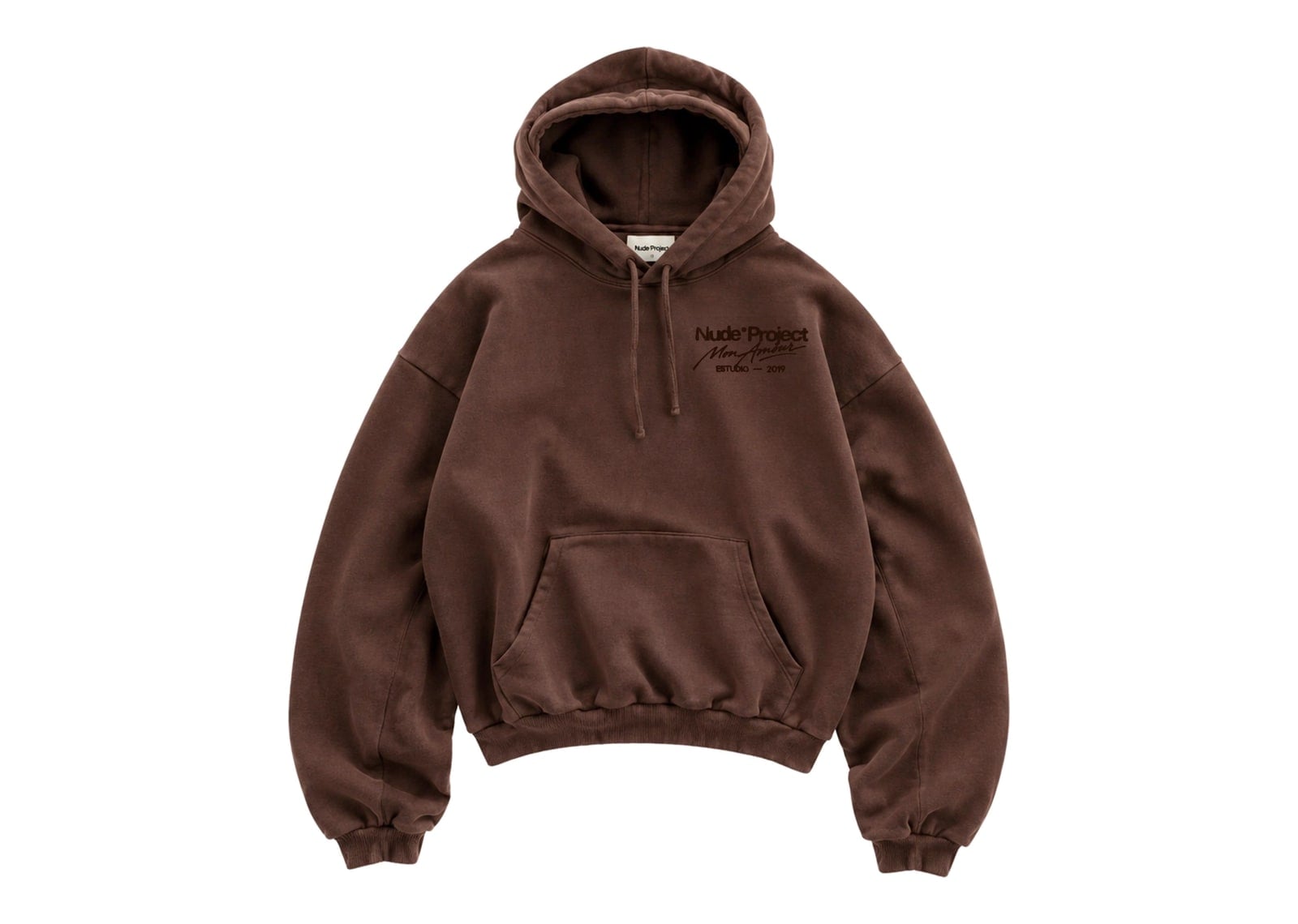 Nude Project Vortex Hoodie Brown
