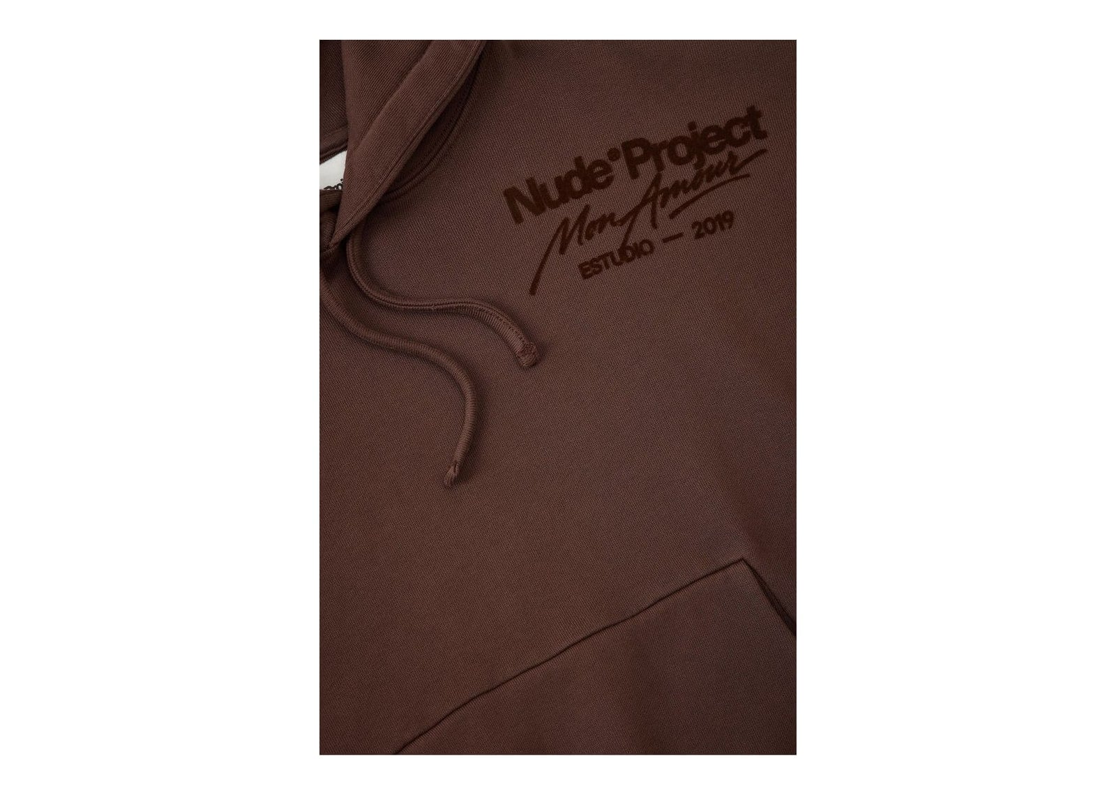 Nude Project Vortex Hoodie Brown - görsel 12