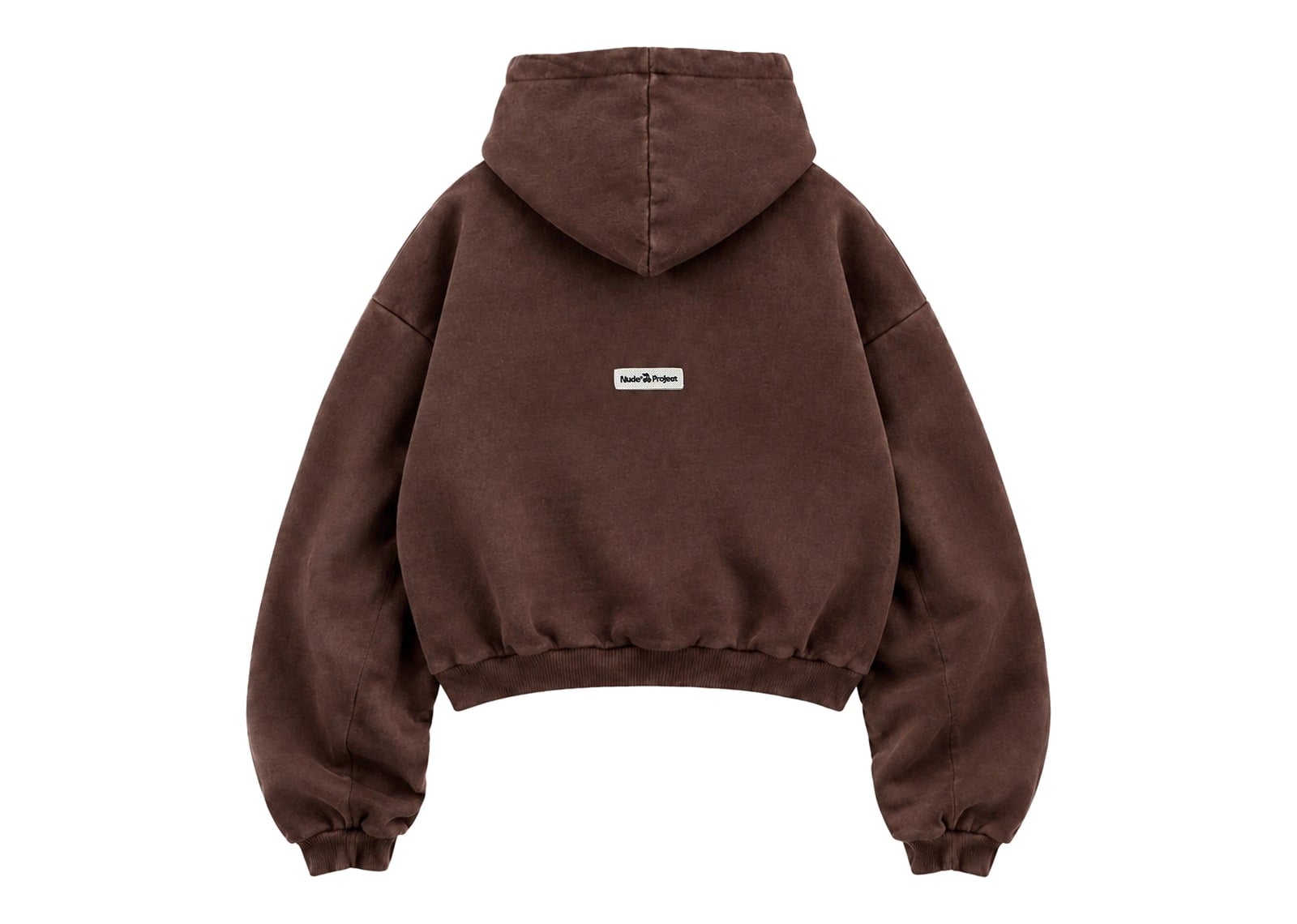 Nude Project Vortex Hoodie Brown - görsel 5