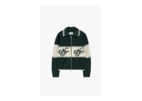 Nude Project Voyage Knit Zip-Up Cardigan Green