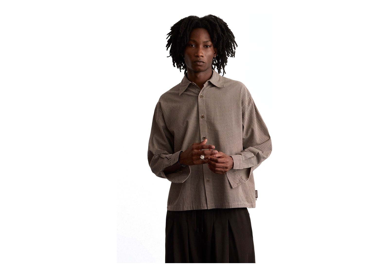 Nude Project Wi-fi Shirt Brown - görsel 5