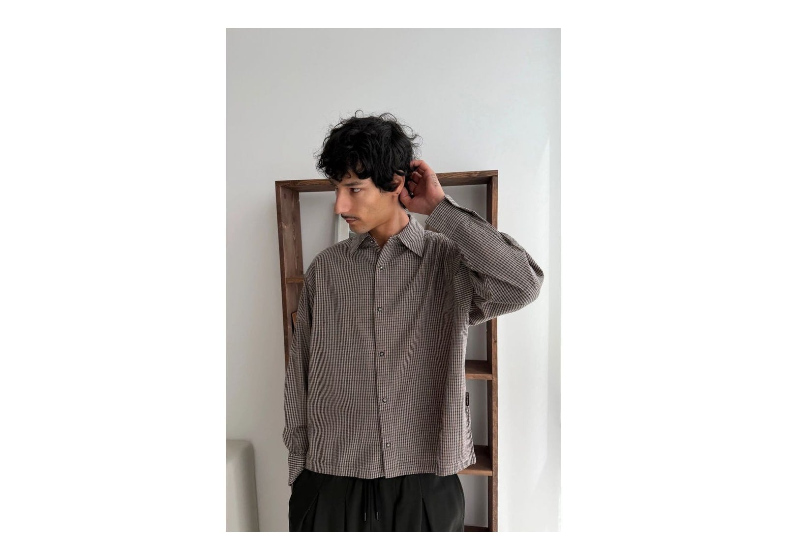 Nude Project Wi-fi Shirt Brown - görsel 7