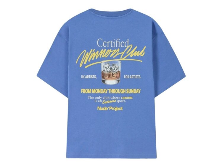 Nude Project Winners Club Tee Blue