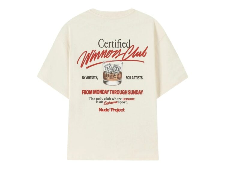 Nude Project Winners Club Tee Ivory