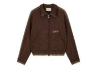 Nude Project Work Trip Zip-Up Knit Cardigan Brown