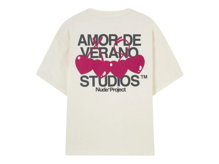 Nude Project Xoxo Tee Marshmallow