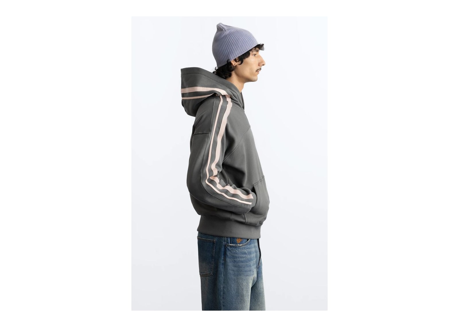 Nude Project Ying Yang Hoodie Green - görsel 5