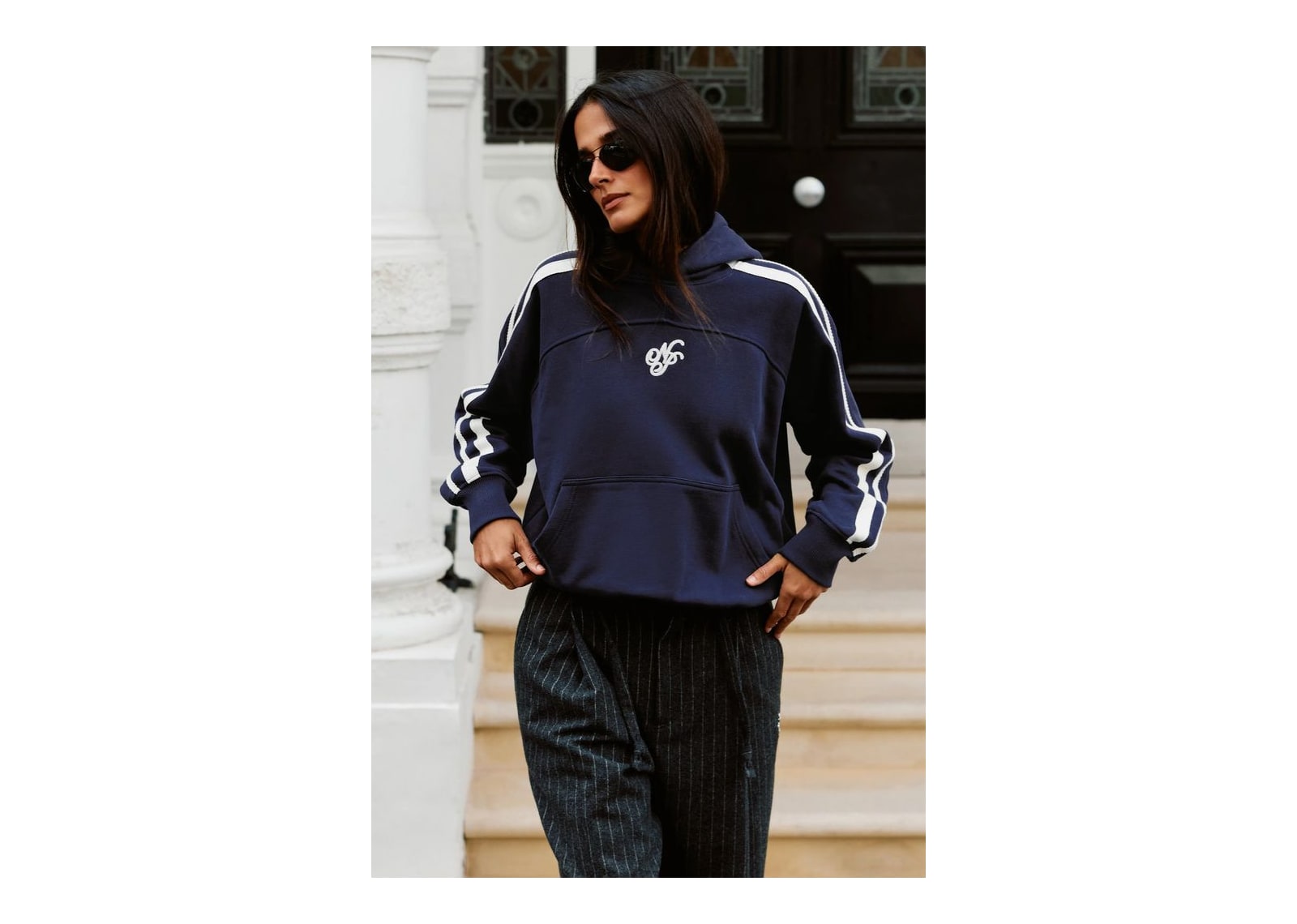 Nude Project Ying Yang Hoodie Navy - görsel 3