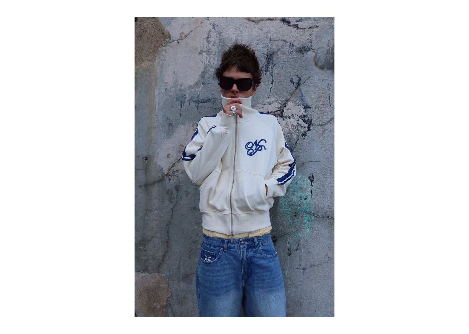 Nude Project Ying-Yang Zip-Up Marshmallow - görsel 4