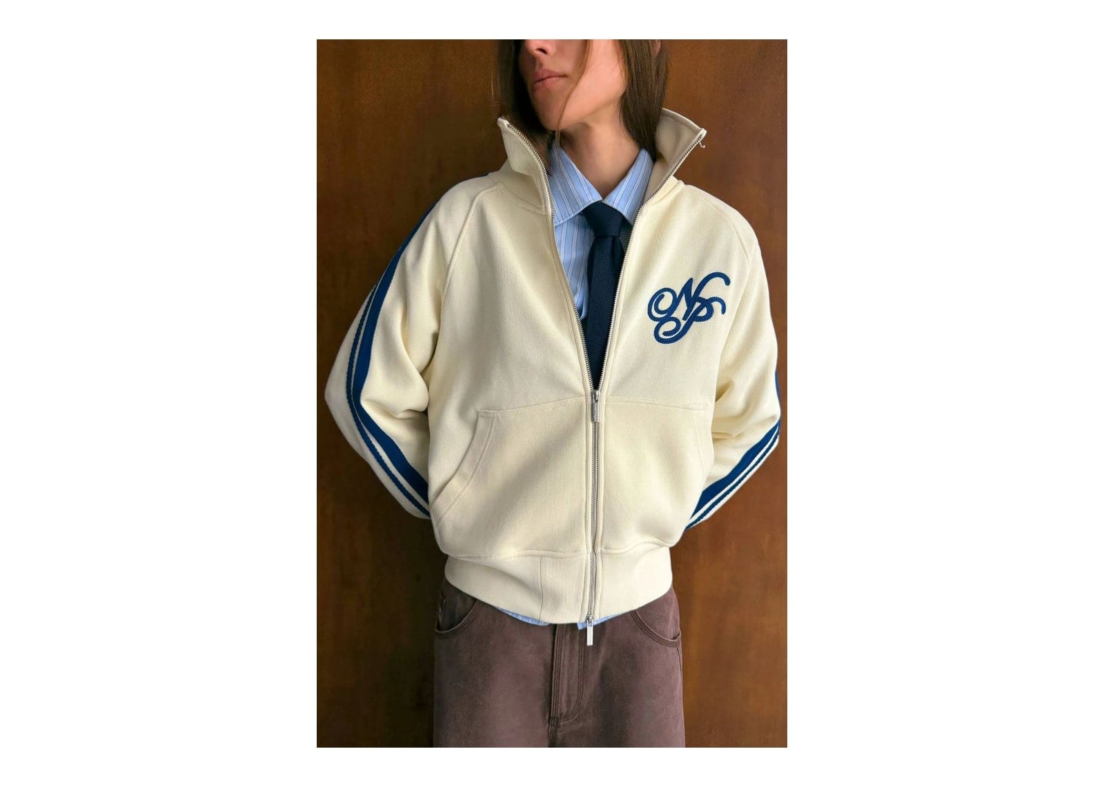 Nude Project Ying-Yang Zip-Up Marshmallow - görsel 7