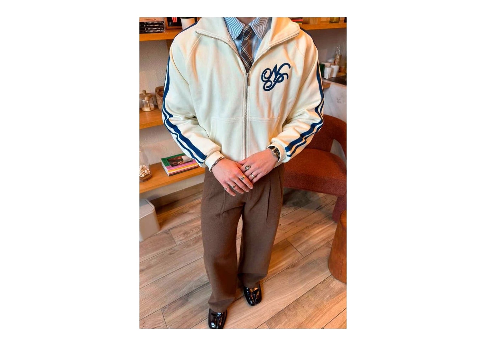 Nude Project Ying-Yang Zip-Up Marshmallow - görsel 8