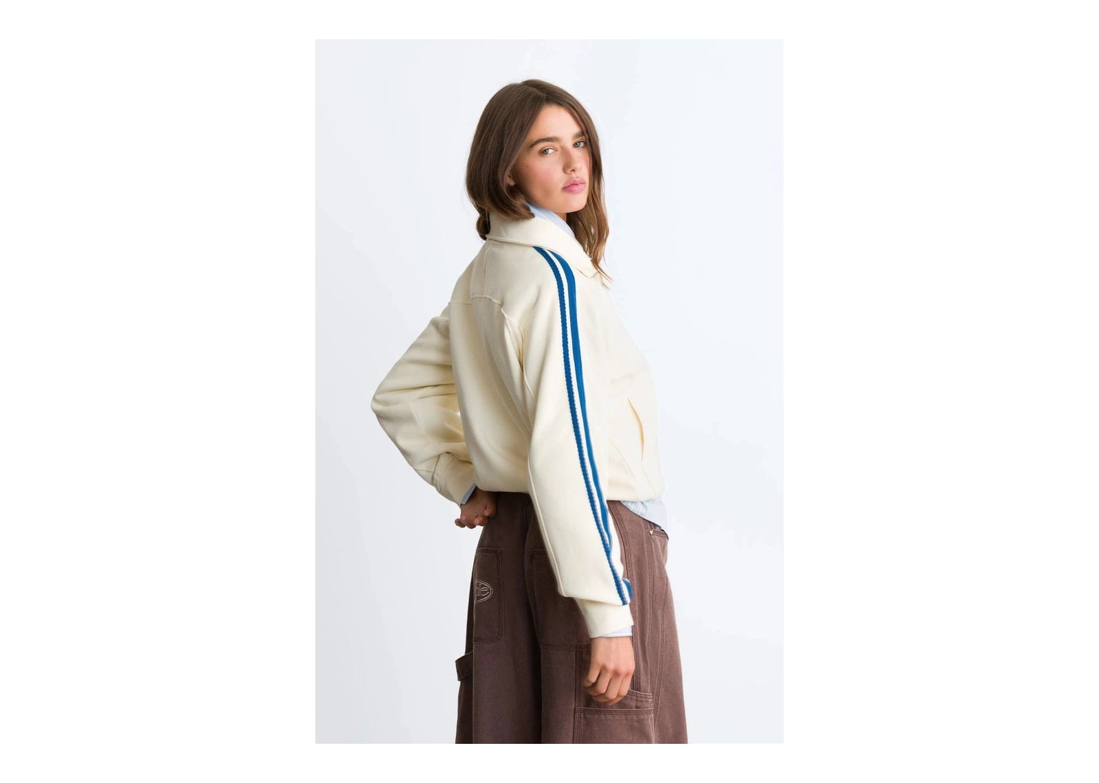 Nude Project Ying-Yang Zip-Up Marshmallow - görsel 9
