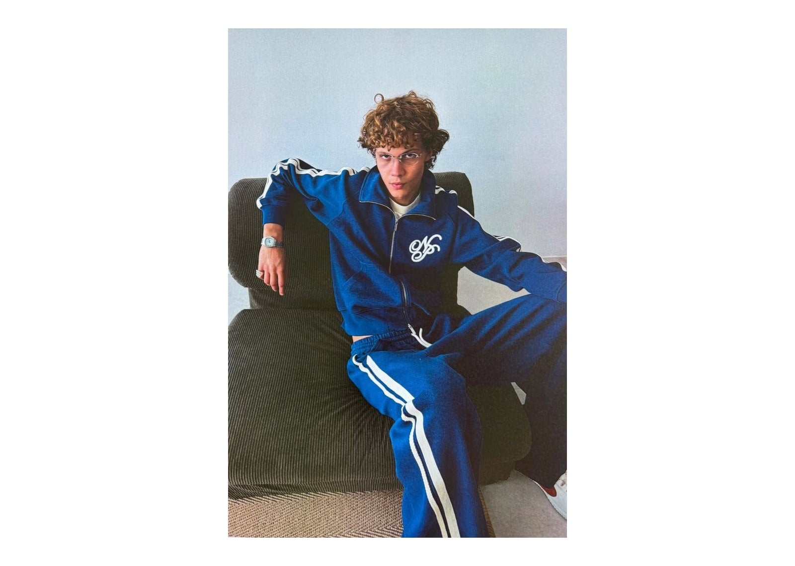 Nude Project Ying-Yang Zip-Up Navy - görsel 2