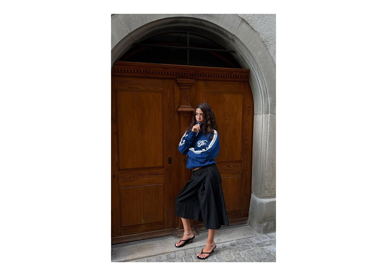 Nude Project Ying-Yang Zip-Up Navy - görsel 9