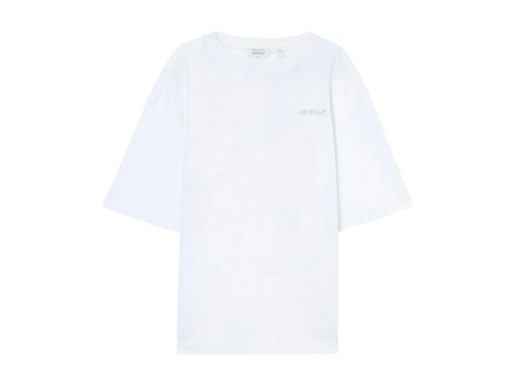 Off-White Barber Arrow Skate T-shirt White Serenity