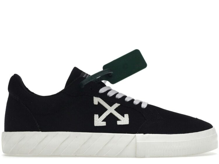 OFF-WHITE Vulc Low Black White White