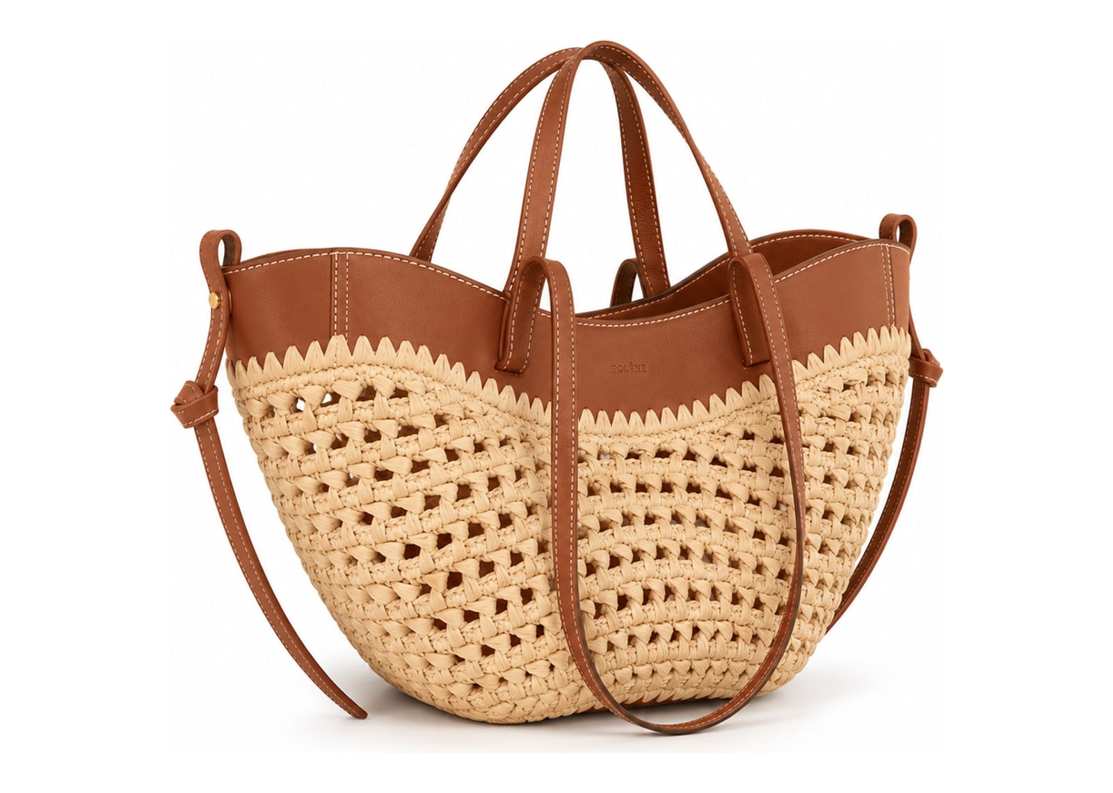Polène Cyme Mini Edition Raffia